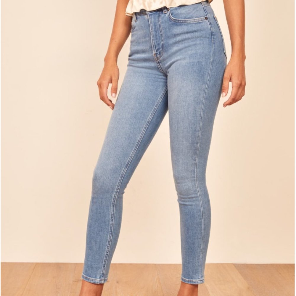 Harper High Rise Skinny Cropped Jeans